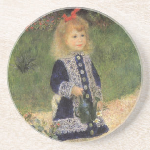 Flicka med vattenkanna av Pierre Renoir Underlägg