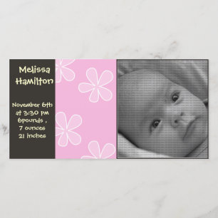 flicka-meddelande, fotokort meddelande