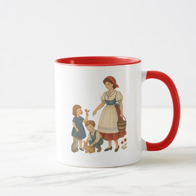 flicka mugg (Höger)