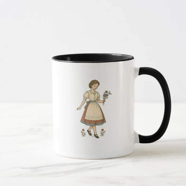 flicka mugg (Höger)