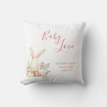 Flicka Namn Skriptpelaren Baby Kärlek Keepie Throw