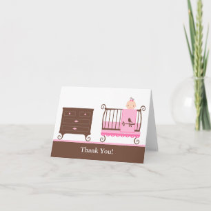 Flicka Nursery Tack Kort