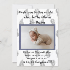 Flicka Nya ankomst Meddelande