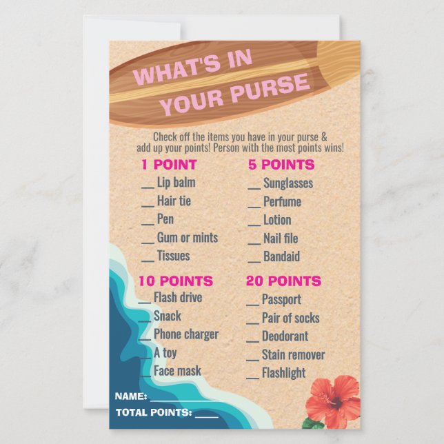 Flicka ombord på vad som finns i ditt spel (Framsida)