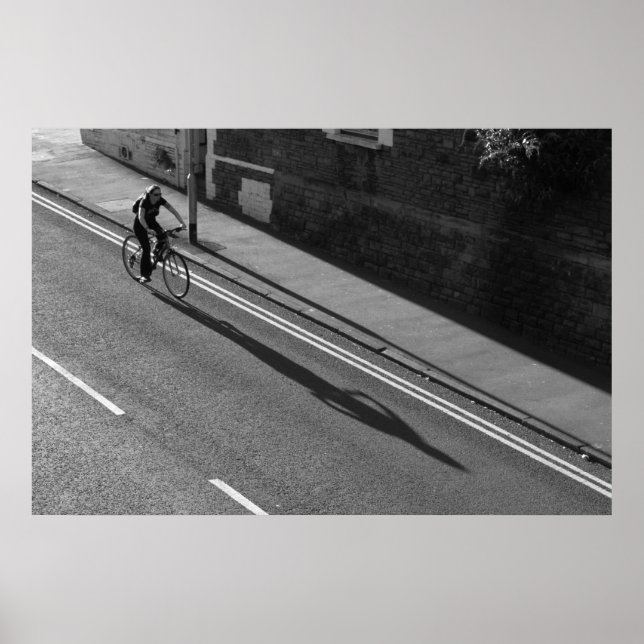 Flicka på en cykel poster (Framsidan)