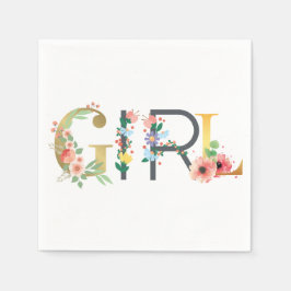 Flicka Pappersservett