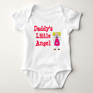 flicka, Pappor Little Angel T-shirt