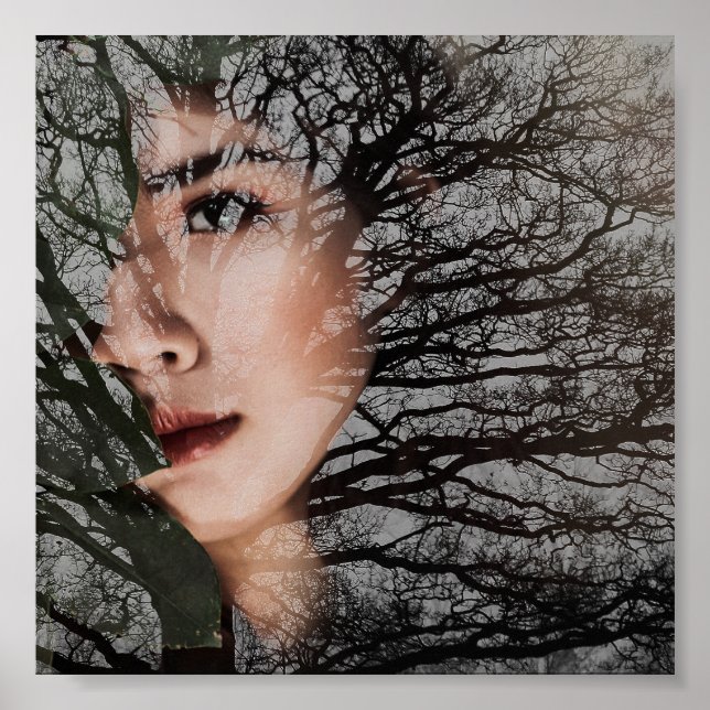 Flicka Poster (Framsidan)