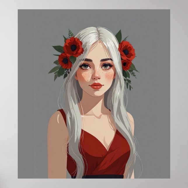 flicka poster (Framsidan)