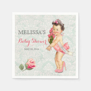 Flicka Princess Tiara Ro Krona Pappersservett