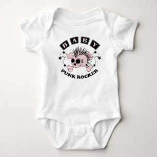 Flicka Punk Skull Tee Shirt