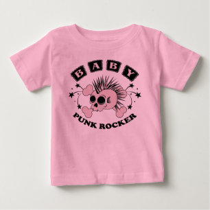 Flicka Punk Skull Tröja