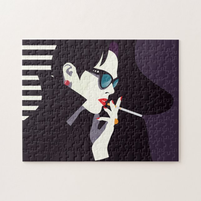 Flicka Pussel (Horisontell)