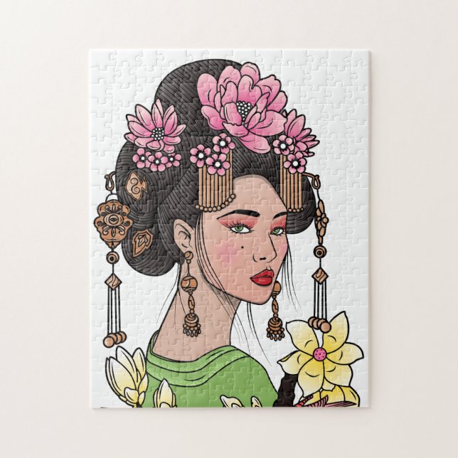 Flicka Pussel (Vertikal)