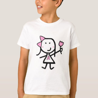 Flicka- & rosaband tee shirt