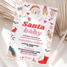Flicka Santa Baby Baby Shower