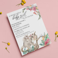 Flicka Shower Sugar Glider Australia Vild One