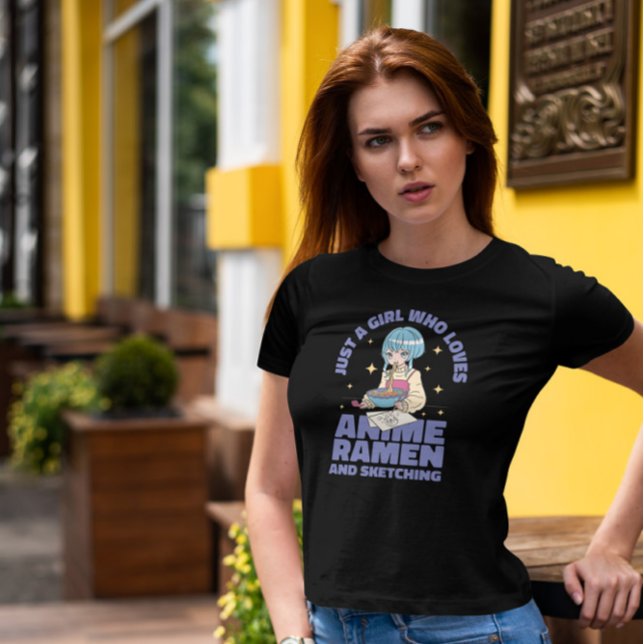 Flicka som Kärlek Anime T Shirt (Skapare uppladdad)