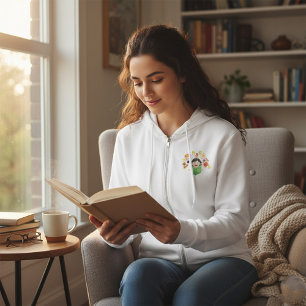 Flicka som läser och lär sig ABC-bokstäver och lek T Shirt
