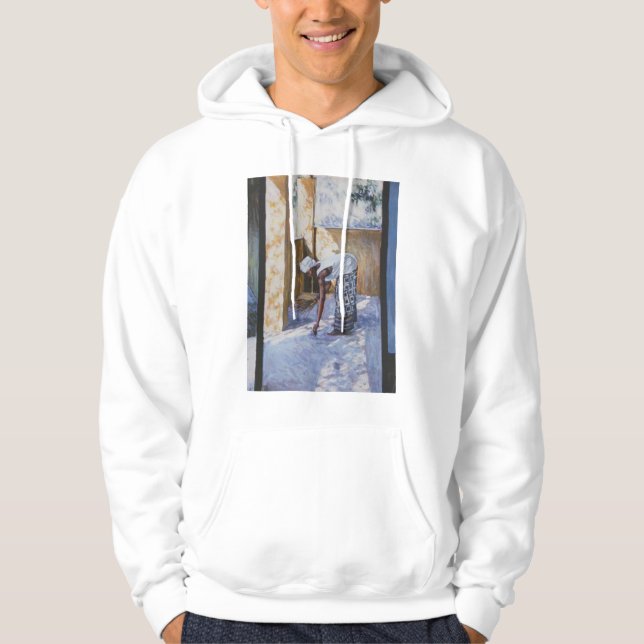 Flicka som sopar II 2002 Sweatshirt Med Luva (Framsida)