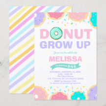 Flicka Sprinkles födelsedagspresent Donut Groda up