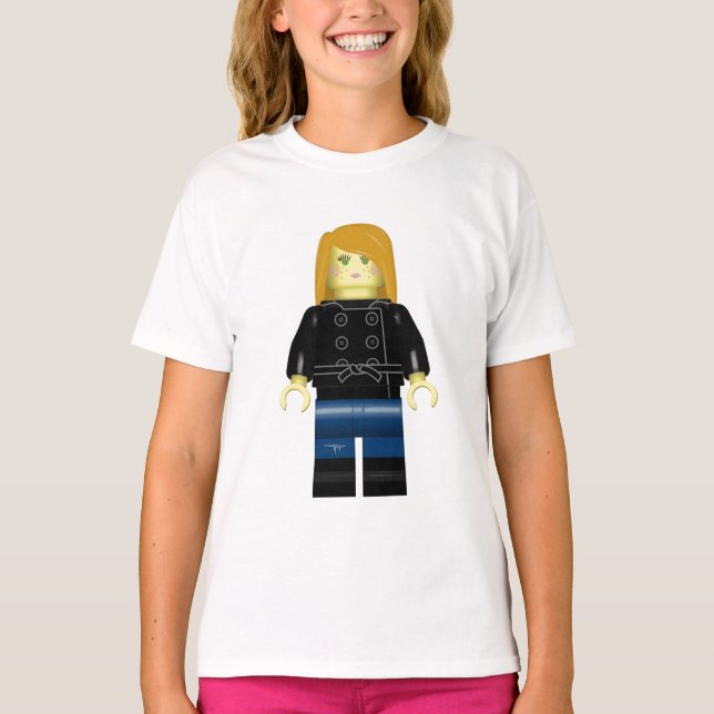 Flicka T Shirt (Framsida)