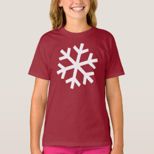 Flicka T-tröja T Shirt