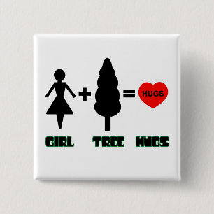 Flicka+Tree=Hugs Knapp