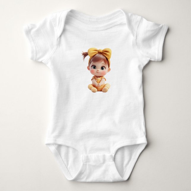 Flicka - Utformning av Tecknaden för  av utspädd G T Shirt (Framsida)