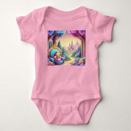 Flicka Vintage Fairytale Baby Shower T Shirt