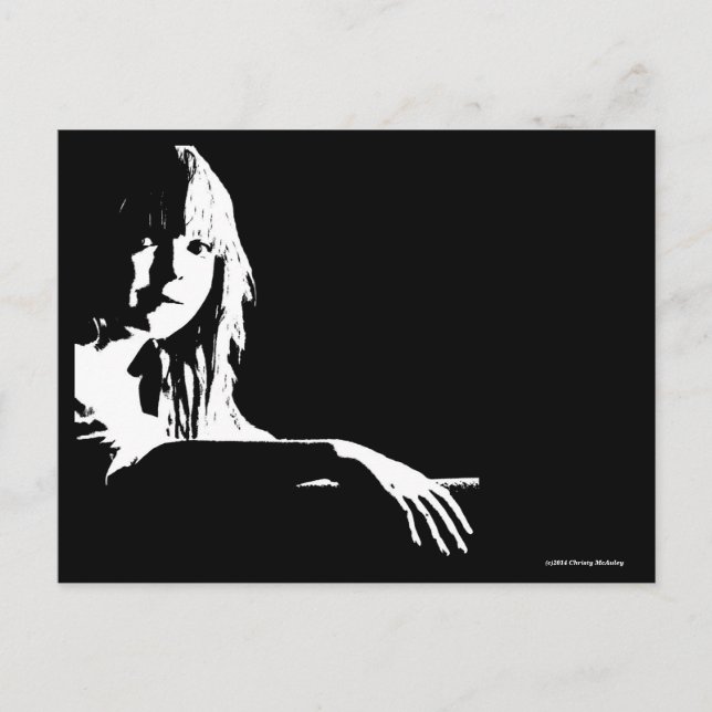 Flicka Vykort (Framsida)