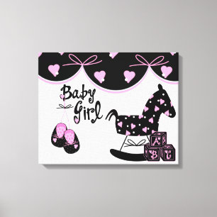 Flicka Wrapped Canvas