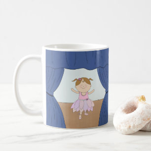 Flickaballerina Kaffemugg