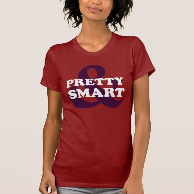 Flickabemyndigande: Du kan vara nätt och smart Tee (Framsida)