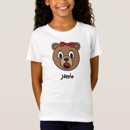 Flickabjörnskjorta T-shirt