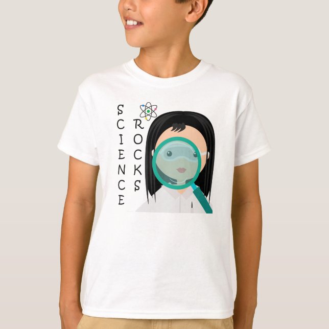 FlickaforskareT-tröja Tee Shirt (Framsida)