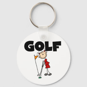 FlickaGOLF Nyckelring