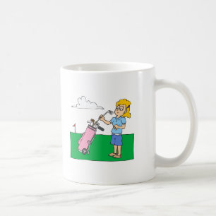 Flickagolfare Kaffemugg