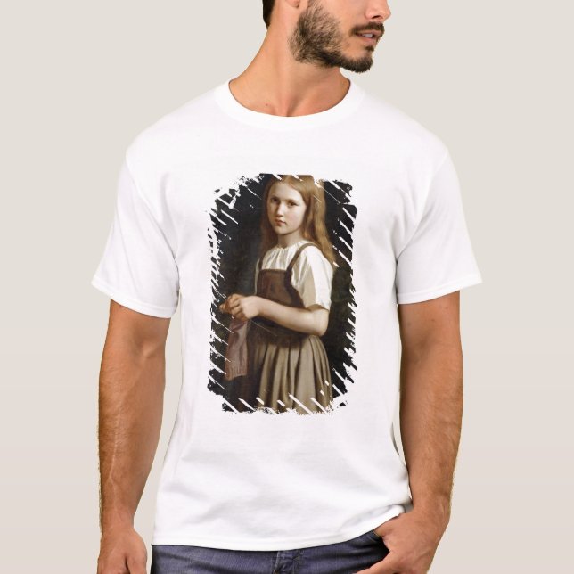Flickahandarbete, 1854 tröja (Framsida)