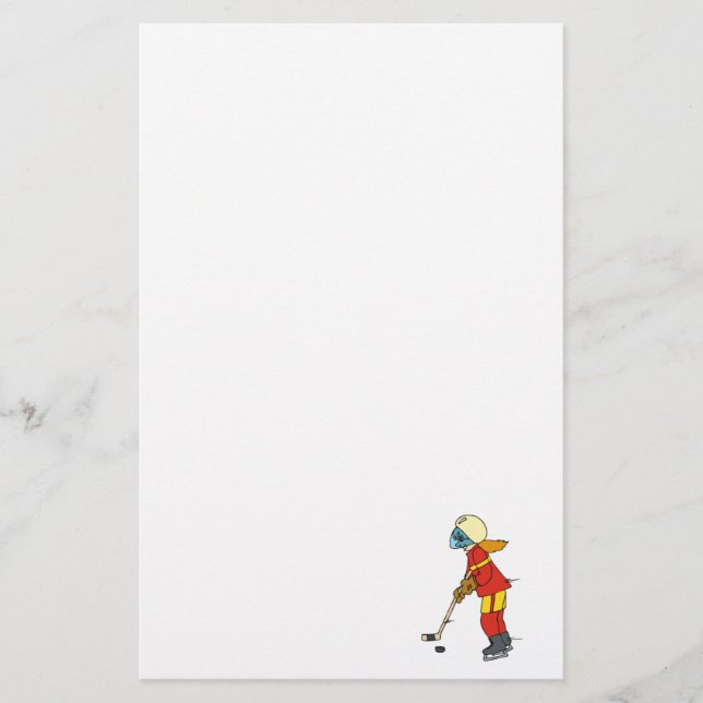 Flickahockey Brevpapper (Framsida)