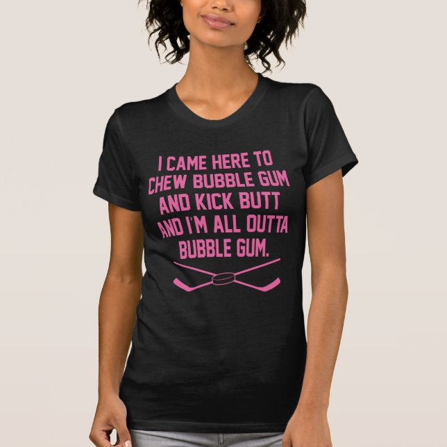 Flickahockey Tee Shirt (Framsida)