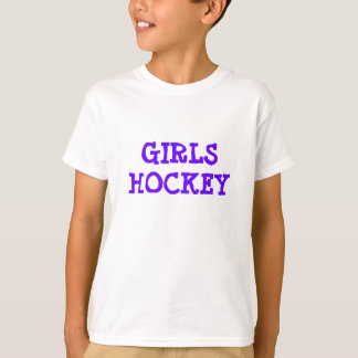 Flickahockeyutslagsplats Tee Shirt