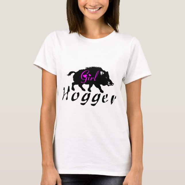 FLICKAHOGJAKT TEE SHIRT (Framsida)