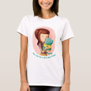Flickakärlekkatter. Blåttkatter T Shirt