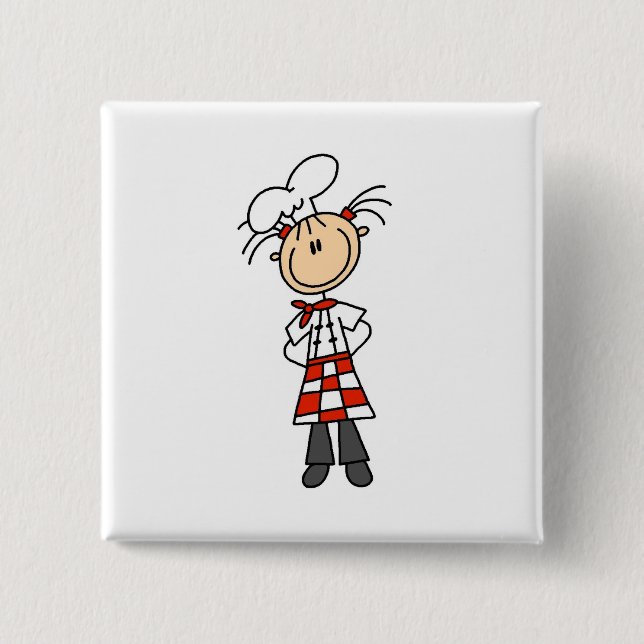 Flickakockstick figur knäppas knapp (Framsida)