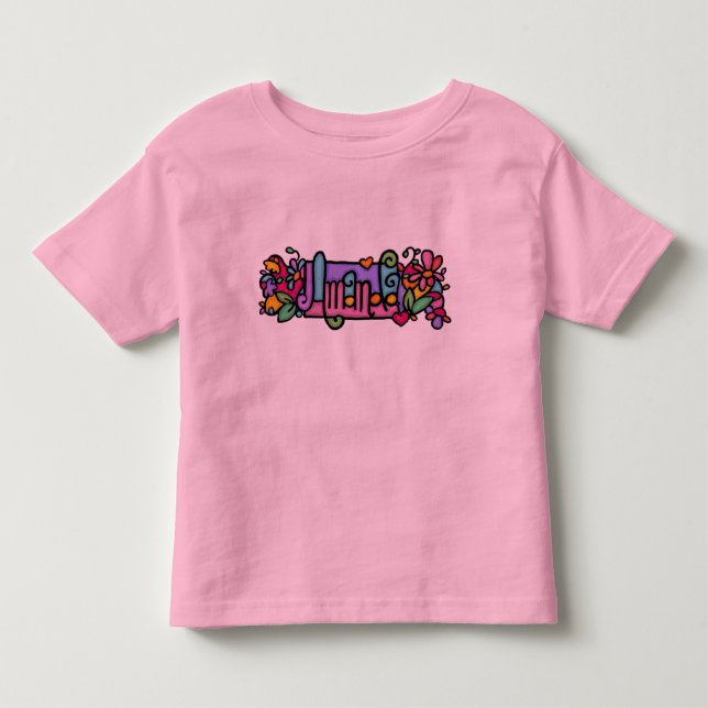 Flickaktigt Amanda! T Shirt (Framsida)