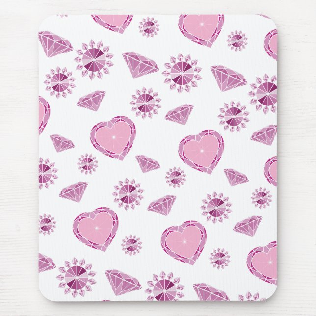 Flickaktigt Bling Musmatta (Framsidan)