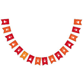 Flickaktigt Cartoonish Princesses Fira Vimplar