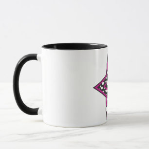 Flickaktigt Emo Skull Mugg