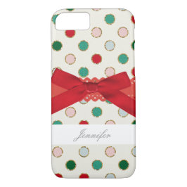 Flickaktigt fodral för julhelgdagtelefon